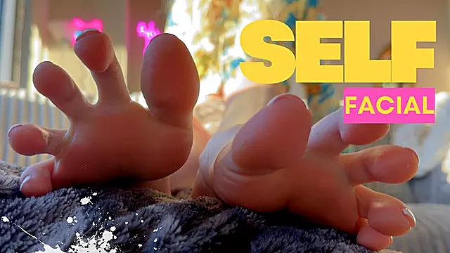 Self Facial JOI Humiliation, CEI & Mind Control (Toe Focus)