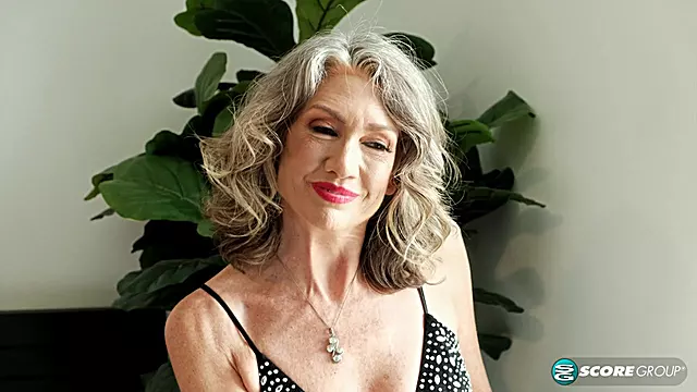 58-year-old Zava Star does her first anal scene
