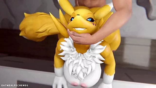 3d animation, creampied