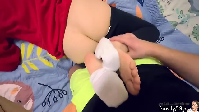 Haarig Amateur, Mager Amateur, Amateur Mit Toy, Teen Haarig Amateur, Spielzeug Haarig, Strümpfe Spielzeug