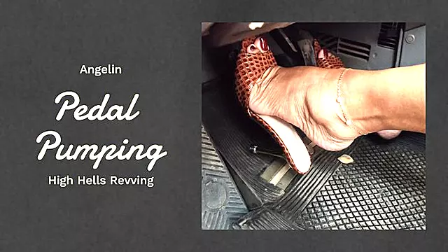 Angelin testing his new car by pumping the pedals and accelerating it (1)