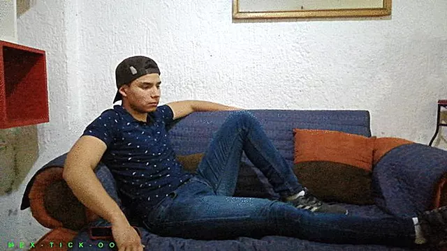 18-Year-Old Boy Andre Gets His Ticklish Feet Worshipped By Master Fercho. Andre Gets Super Aroused By That & Starts Jerking Off His Boner. You Better Don't Miss This Super Kinky One!