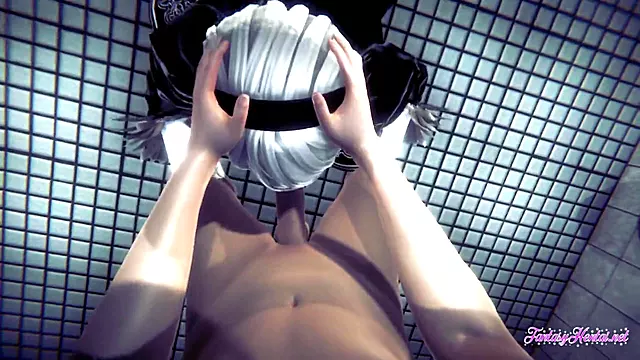 Nier Automata Hentai - POV 2B boobjob, blowjob and fucked