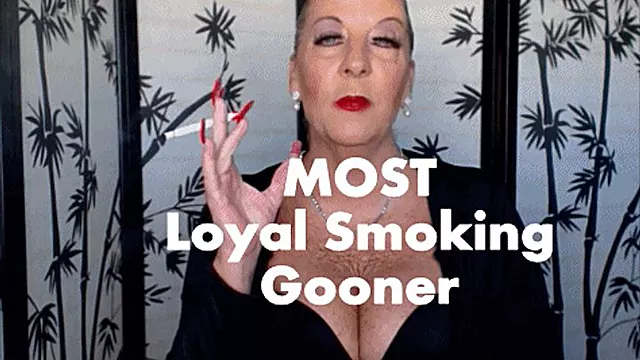 Goddesses MOST Loyal Smoking Gooner HD (MP4)