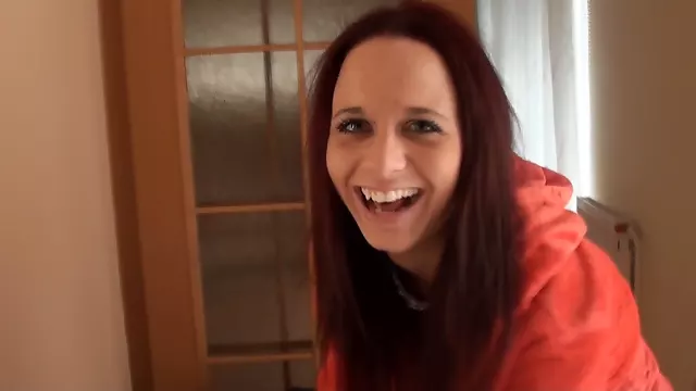 CZECH AMATEUR - REDHEAD GF & HER FUCKER