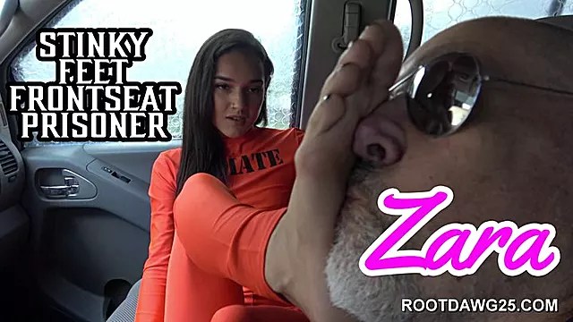 Zara - Stinky Feet Prisoner Frontseat 1080p
