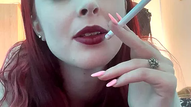 Smoking and relaxing with a little chat