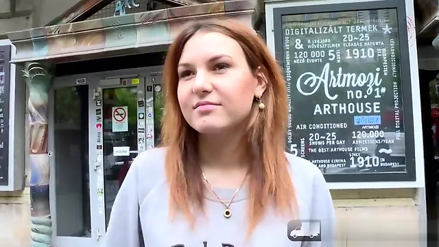 Hot Allegra Agrees To An Erotic Photoshoot In Public