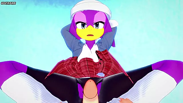 Wave the Swallow from Sonic Gives You A Footjob Furry Style