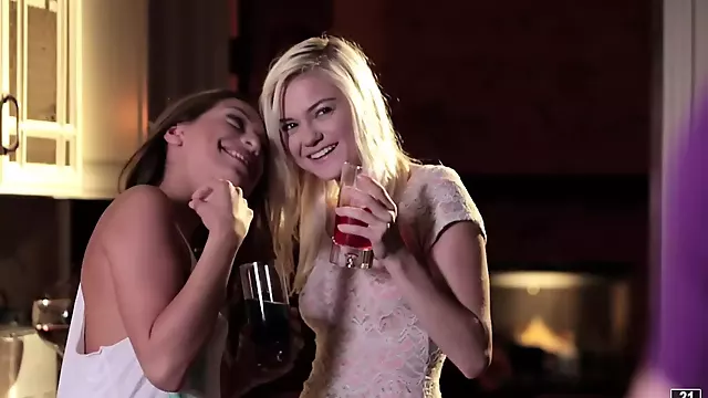 Get your dick sucked by a couple of beautiful young ladies