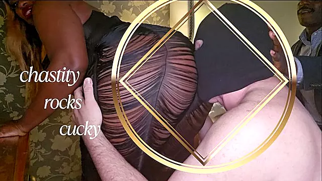 Chastity hubby s date night treat