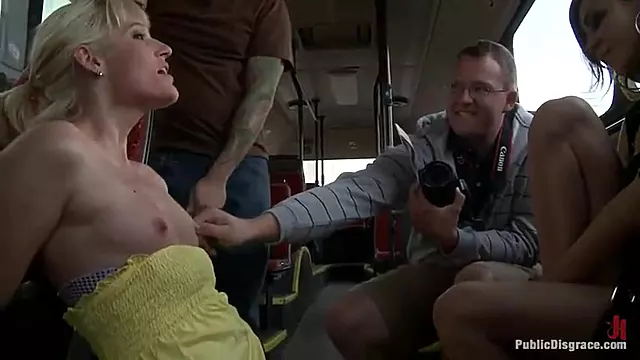 Bus Fuck - Public Humiliation