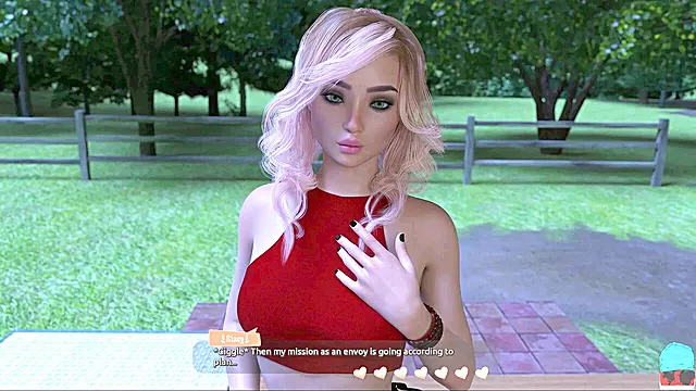 Booty visual novel adventure with big boobs and spring break fun