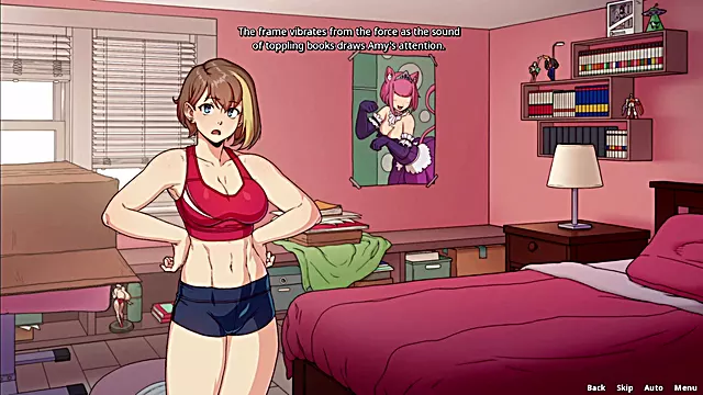 Amy Yoga Session Got Shocked of Chloe Masturbating
