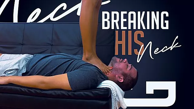 ENOLA- BREAKING YOUR NECK - Face and Neck trampling , full weight throat standing and many times until make him rest (FullHD)