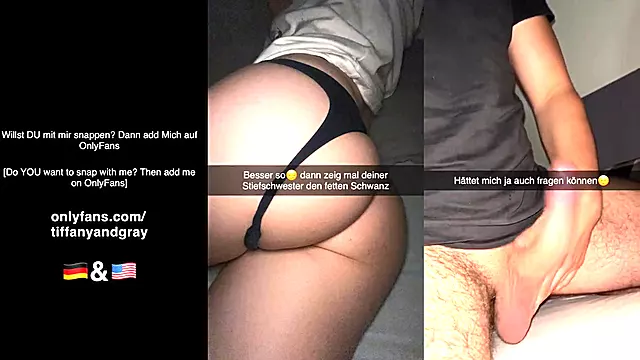 Stepsister wants to fuck Guy Snapchat German