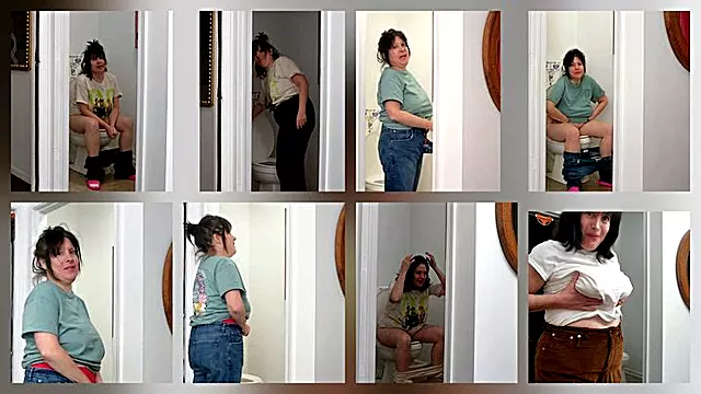 Tuesdaymas Toilet Bundle w Lotsa Huge Tits In Your Face