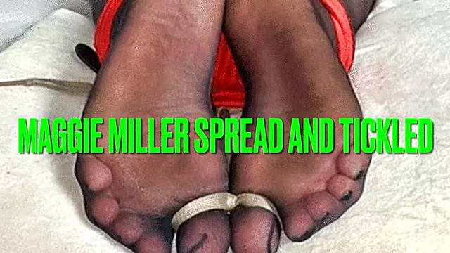 Maggie Miller Spread and Tickled