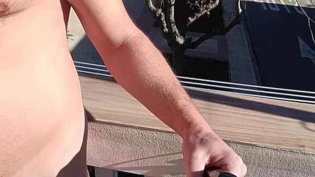Public blowjob and balcony sex. 100% caught