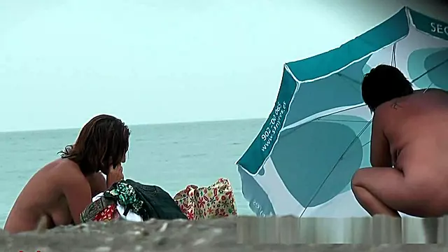 Brünette Strand, Fkk Strand, Public Strand, Strand Voyeur, Brünette Öffentlich, Echte Voyeure