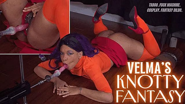 Velma s Knotty Fantasy: FANTASY DILDO FUCK MACHINE FOR COSPLAY MASTURBATION