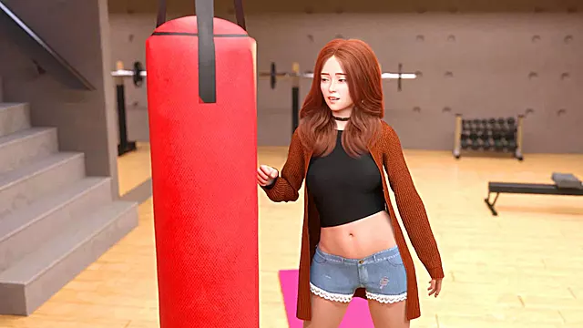 Hottest sexy girls showing off in wild games