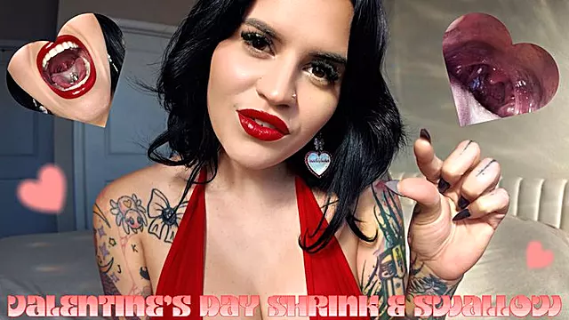 Valentine's Day Shrink & Swallow - POV & 3rd Person Shrinking Giantess Vore, Post Digestion Ft Raquel Roper