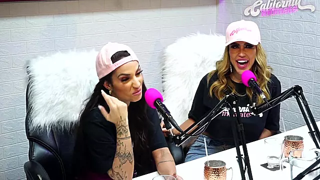 Flavia Oliver Performs Oral Sex On Natasha Steffens During The Recording Of The California Podcast