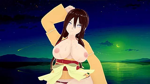 3D Hentai Boruto Hana Hyuga Becomes Your New Best Waifu