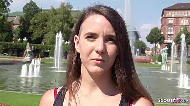 Zu Groß Für Anal, Großer Schwanz Deutsch, Schwanz, Öffentlich, Draussen, Selbst, Dicke Titten Deutsch