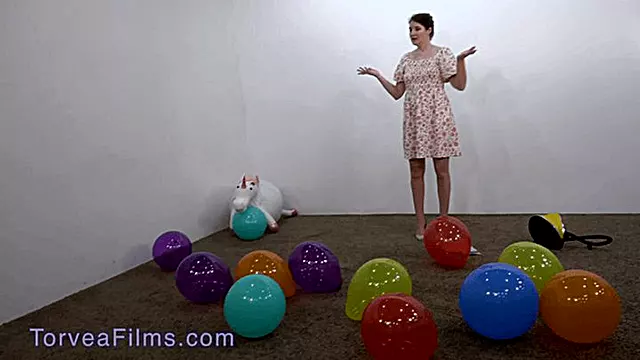 High Heel Balloon Pop Paige Erin Turner 720hd