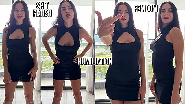 I Spit and Humiliate you, Fucking Slave & Femdom Humiliation