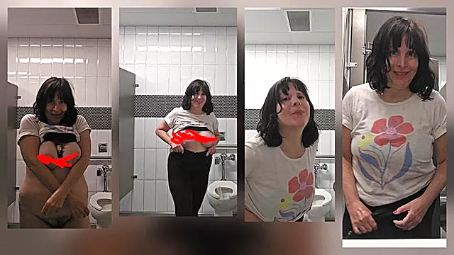 Cicemadhet, Cica, Qij Tualet Publik, Me Cica Te Mdhaja, Seks Ne Tualet