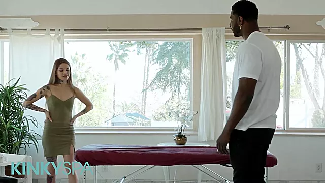Vanessa Vega In Gets A Different Massage Experience As A Gift From A Client