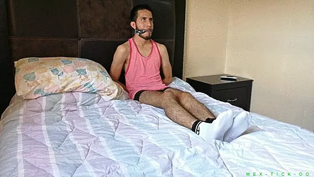 Master Fercho Teaches Alex A Lesson. The College Boy Receives A Full Body Tickling Including His Ticklish Cock & Balls. Alex Shows Very Ticklish & Desperate Reactions.