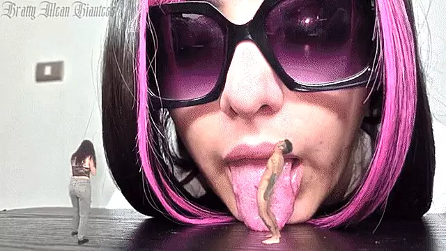 Giantess Boss Cuckholding her tiny employee's wife Cuckquean at office