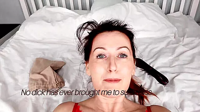 Horny Russian MILF GinnaGg Says No To Dick, Uses Vibrator On Hairy Pussy - Amateur Solo Masturbation