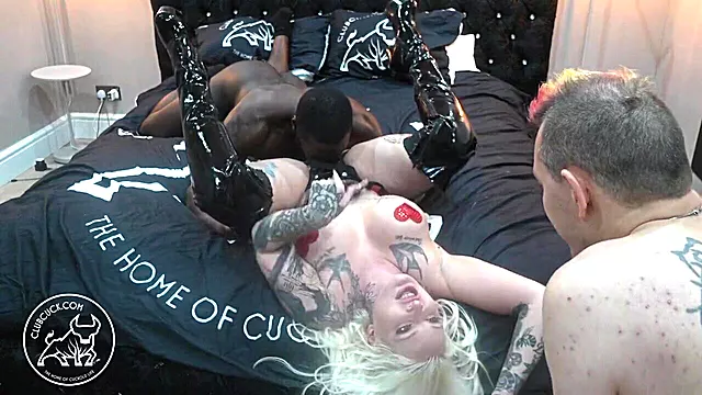 Cuckold Humiliation Thong On From Alexxa Vice Enjoying Bbc Anal