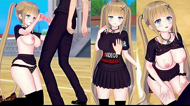 3D Hentai Tettona, Bionda Hentai, Tettona Bionda, Tette Bionda, Pompino Anime Hentai, Massaggio Pompino