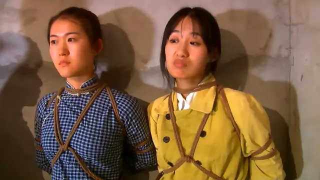 Asiatica Legata, Asiatiche Allaperto, Sadomaso, Bondage Giapponese, Fetisch Di Gruppo, Gruppo All'aperto