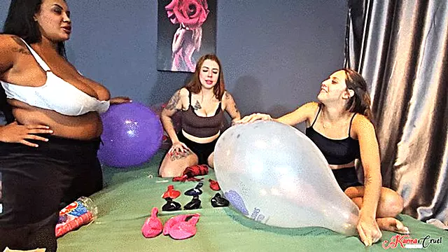 BALLOON FILLING CHALLENGE VOL. 2 STRIP AND PUNISHMENT GAME - BY ARIEL - CLIP 2 - NEW MARCH 2026