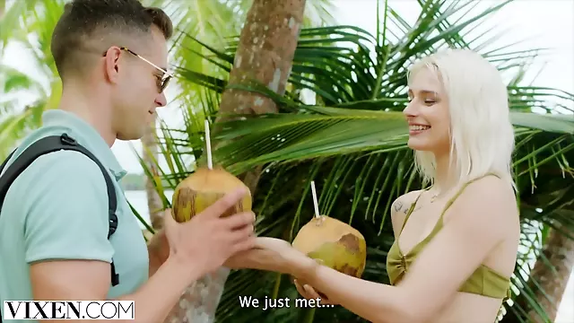 Petite Blonde Christy Has Earth-shattering Orgasms P1