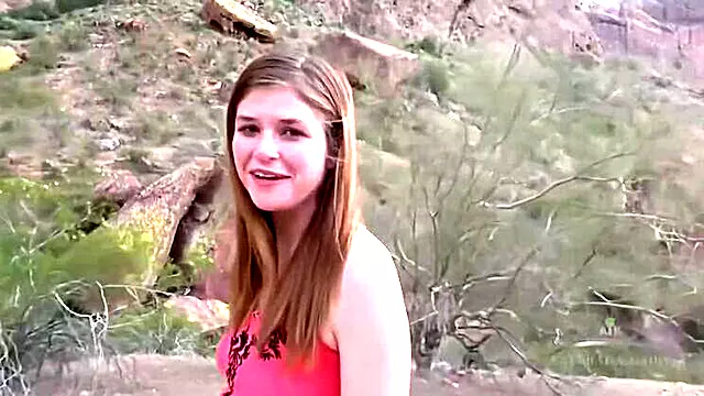 Lara Brooks' Arizona Getaway: A Big-Titted Amateur's Outdoor Adventure