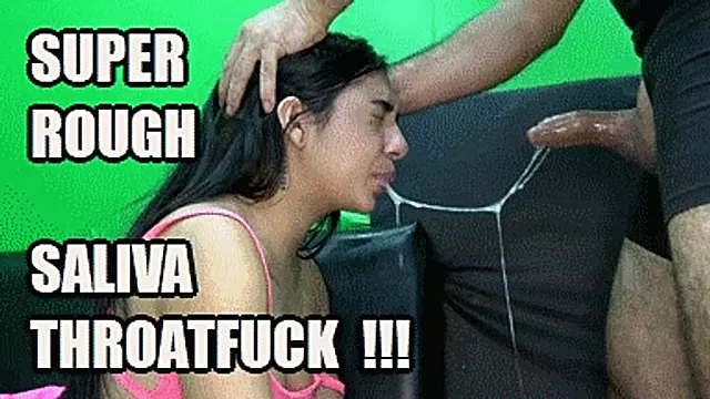 DEEP THROAT SPIT FETISH 260110HA3 CANELA SLOPPY SALIVA THROATFUCK PRODUCTION PRACTICE (ENTIRE SCENE) + FREE SURPRISE SHOW FULL HD MP4 VERSION