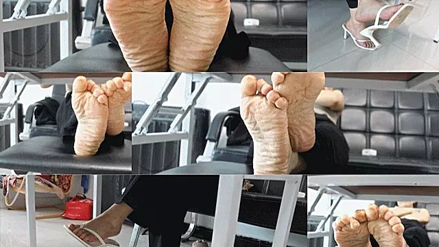 Asien Heels, Mega Absätze, Dreckige Füsse, Fussfetisch, Alt Fussfetisch, Fersen, Glamour Fersen