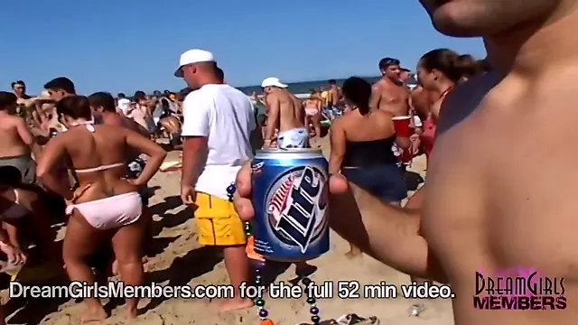 Teeny Weeny Bikini Party On Spring Break In Texas - DreamGirlsMembers