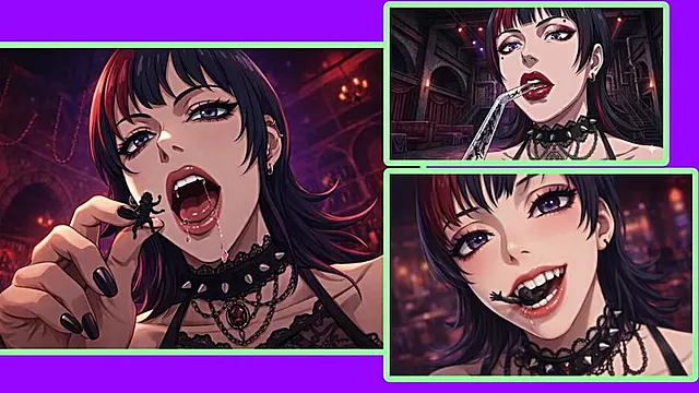 Goth Princess Giantess Vore POV - Seduced in the VIP Lounge