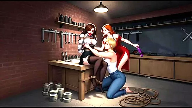 Bondage Confessions #292B: Confessions of a Bound House Sitter's Forbidden Encounter (Animated)