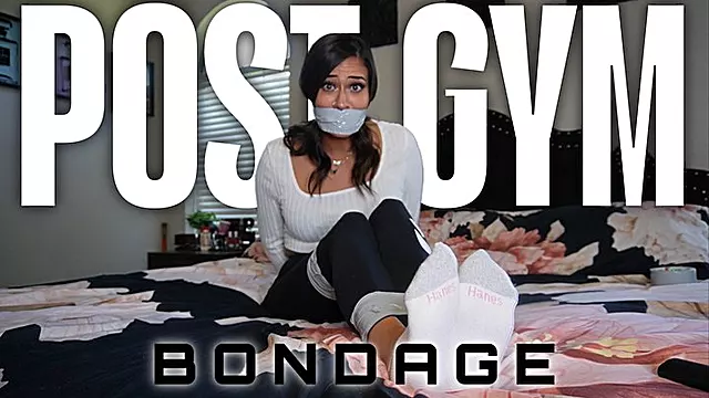 Bondage Fetisch, Klebeband Gefesselt, Fesseln Ficken Socken, Panzertape, Socken Fetisch