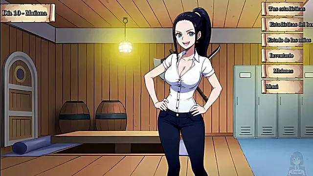 Hoạt Hình, Hentai Trò Chơi Tình Dục, Khoả Thân Chơi Game, Khoa Than, Nami Va Robin, Game Show Nhật